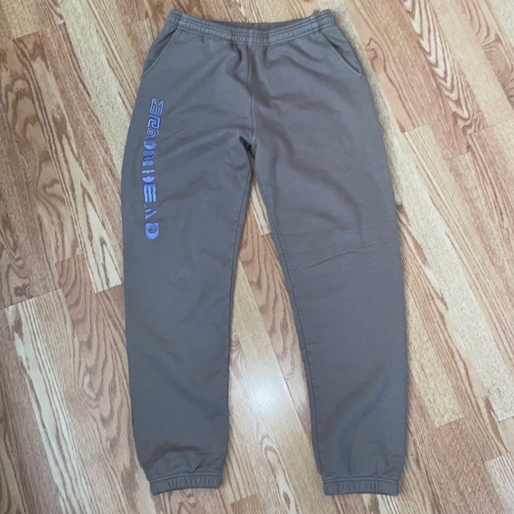 Brain Dead sweatpants - beige